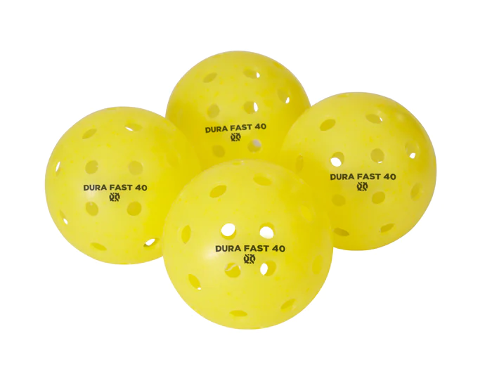 Level up your games with the best Dura outdoor pickleballs. The DuraFast 40 pickleball is the pros' preferred ball for PPA tour tournaments, so get yours now!
