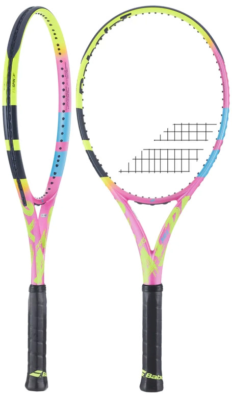 The Babolat Pure Aero Rafa Racquet, play with a more connected feel and optimal power. The undisputed king provides power and push to crush your opponent.