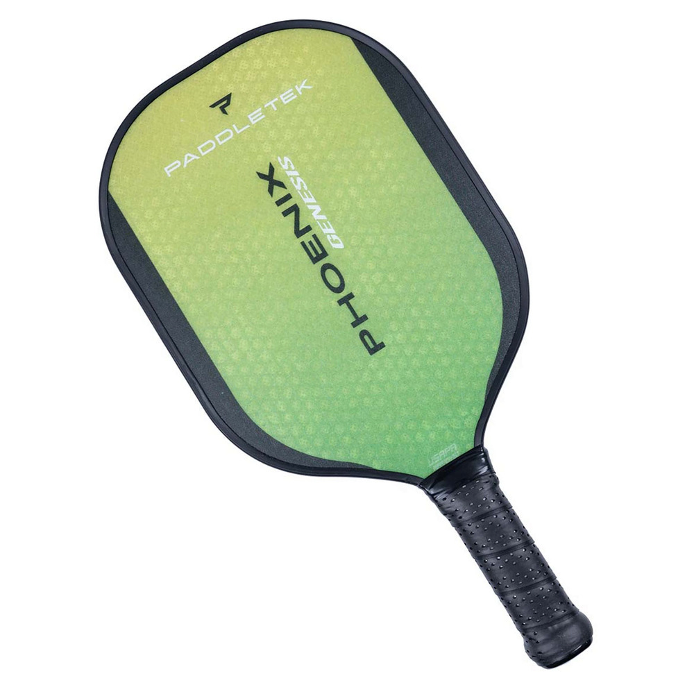 Increase speed and maneuverability for quick reactions with the Paddletek Phoenix Genesis Pickleball paddle. 